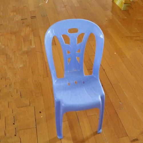 批发供应2007型号塑胶靠背椅 加厚透气耐用成人餐椅 大排档塑料凳图片