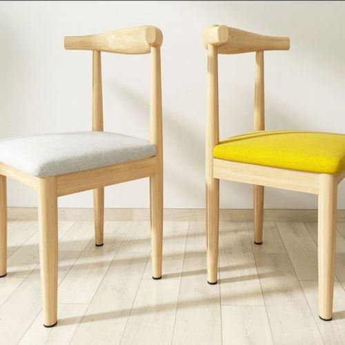 餐椅铁艺牛角椅子家用现代简约特价批发凳子靠背仿实木快餐厅桌椅